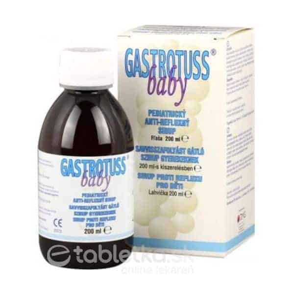 E-shop GASTROTUSS BABY antirefluxný sirup 180ml