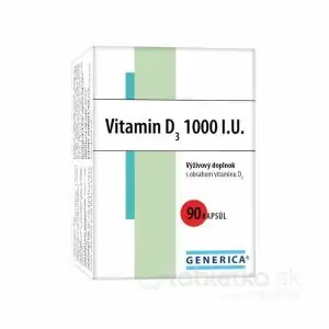 GENERICA Vitamin D3 1000 90tbl.