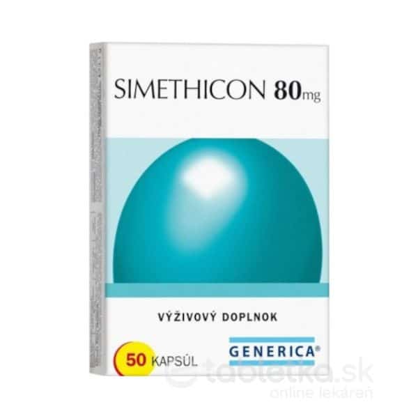 GENERICA Simethicon 80 mg 50 cps