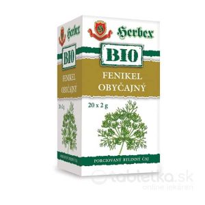 HERBEX BIO FENIKEL OBYČAJNÝ bylinný čaj 20×2 g
