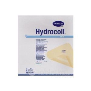 HYDROCOLL THIN kompres hydrokoloidný, tenký (15cm x 15cm) 5 ks