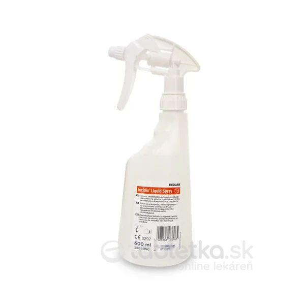 Incidin Liquid spray dezinfekčný prostriedok 600 ml