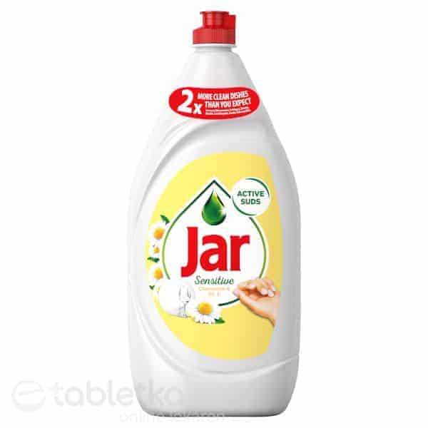 E-shop Jar Sensitive prostriedok na umývanie riadu Chamomile & Vitamin E 1350 ml