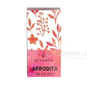 JUVAMED AFRODITA čaj pre ženy bylinný čaj v nálevových vreckách 20×1,5 g (30 g)