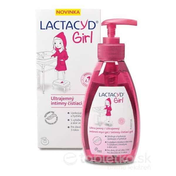 E-shop LACTACYD Girl intímny čistiaci gél 1x200 ml