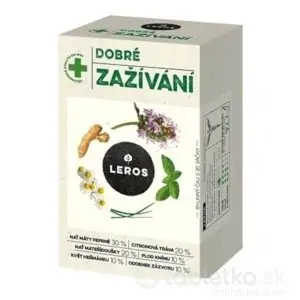 LEROS DOBRÉ TRÁVENIE nálevové vrecká (inov. 2021) 20x1,5 g (30 g)