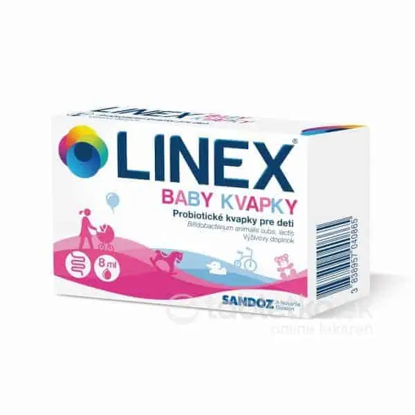 LINEX baby kvapky probiotické 8ml