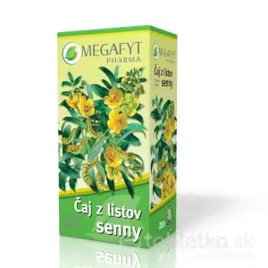 MEGAFYT Čaj z listov senny spc (záparové vrecúška) 20×1 g (20 g)
