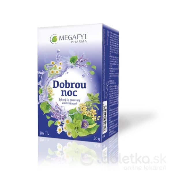 E-shop MEGAFYT Dobrú noc bylinný čaj 20x1,5 g
