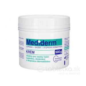 Mediderm KRÉM lupienka + ekzém + atopická dermatitída 500 g