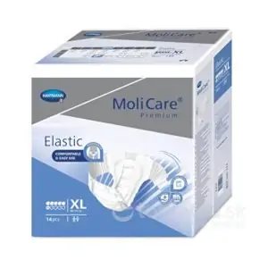 MoliCare Premium Elastic – savosť 6 kvapiek XL 14 ks