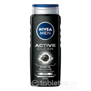 NIVEA MEN sprchový gél ACTIVE CLEAN 500ml
