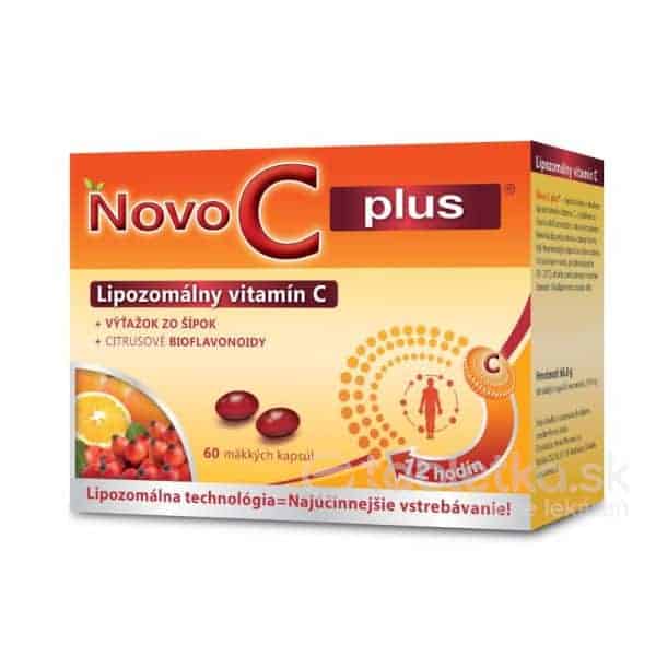NOVO C PLUS Lipozomálny vitamín C, 60 cps