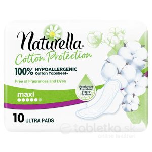 Naturella Cotton Protection Ultra Maxi Vložky S Krídelkami 10 ks