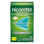 Nicorette Classic Gum 4 mg 105ks