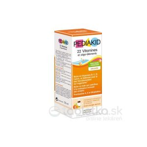 PEDIAKID 22 Vitaminov sirup 1×125 ml 