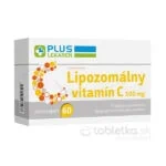 PLUS LEKÁREŇ Lipozomálny vitamín C 500mg 60cps