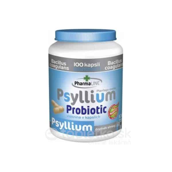 E-shop PharmaLINE Psyllium Probiotic 100 cps