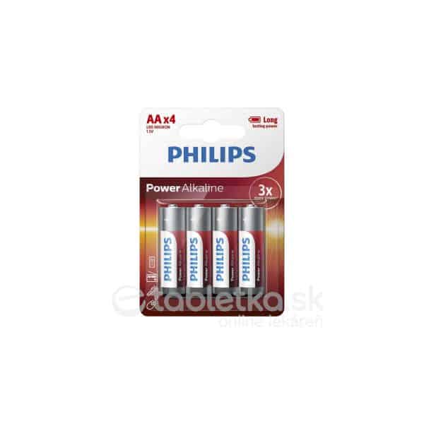 Philips AA 4ks Power Alkaline (LR6P4B/10) 4 ks