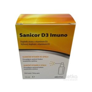 SANICOR D3 IMUNO sprej 10 ml