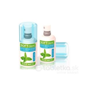 SOFTdent ústny dezodorant Fresh mint svieža mäta 20 ml