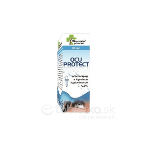 Slovakiapharm OCU PROTECT 0,3% očné kvapky s kys. hyalurónovou10 ml