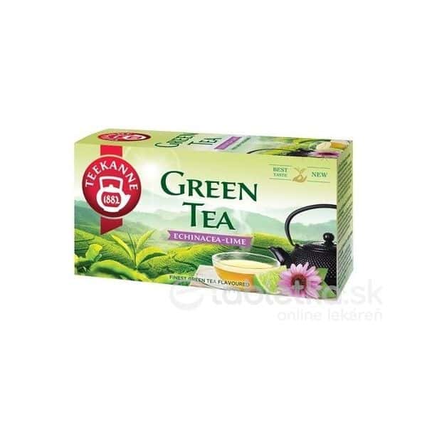 TEEKANNE GREEN TEA ECHINACEA – LIMETKA zelený čaj 20×1,75 g (35 g)