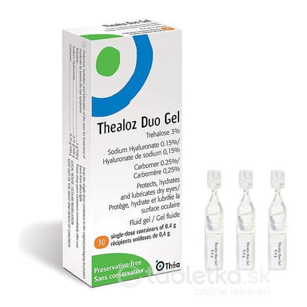 Thealoz Duo Gel očný gél - 30x0,4 g (12 g)