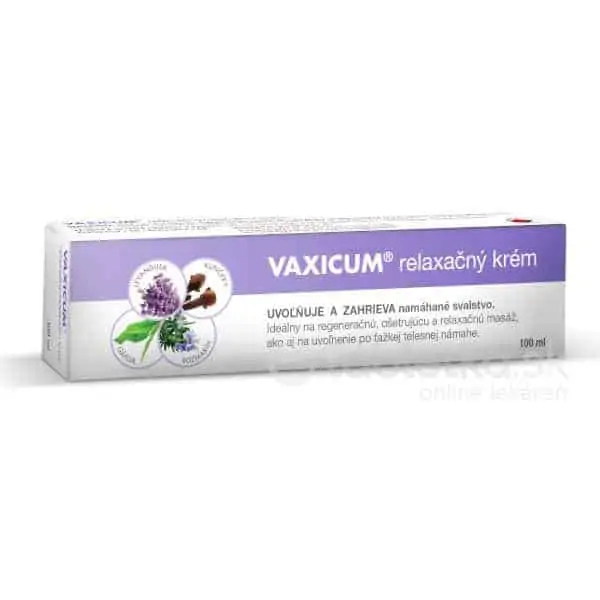 VAXICUM relaxačný krém 100 ml