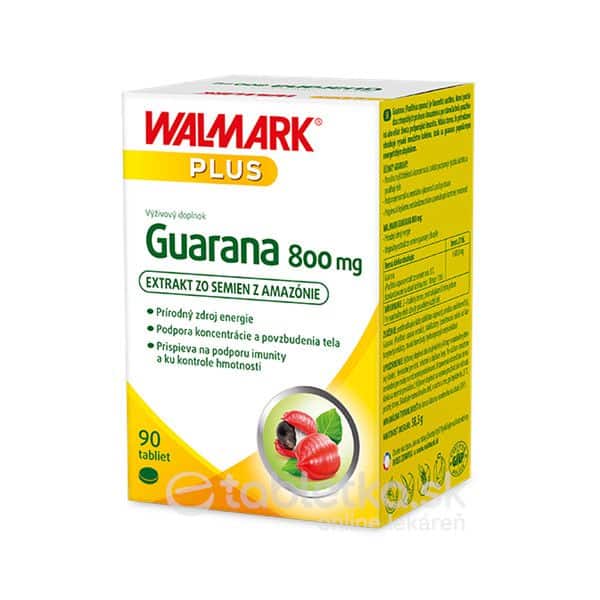WALMARK Guarana 800 mg 90 tbl