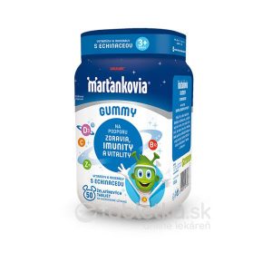 WALMARK Marťankovia Gummy Vitamíny s Echinaceou želatínové tablety 50 tbl