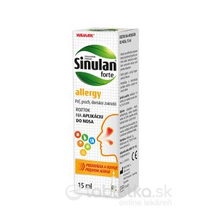 WALMARK Sinulan forte allergy roztok do nosa 15 ml