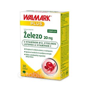 WALMARK Železo COMPLEX 20 mg 30 tbl