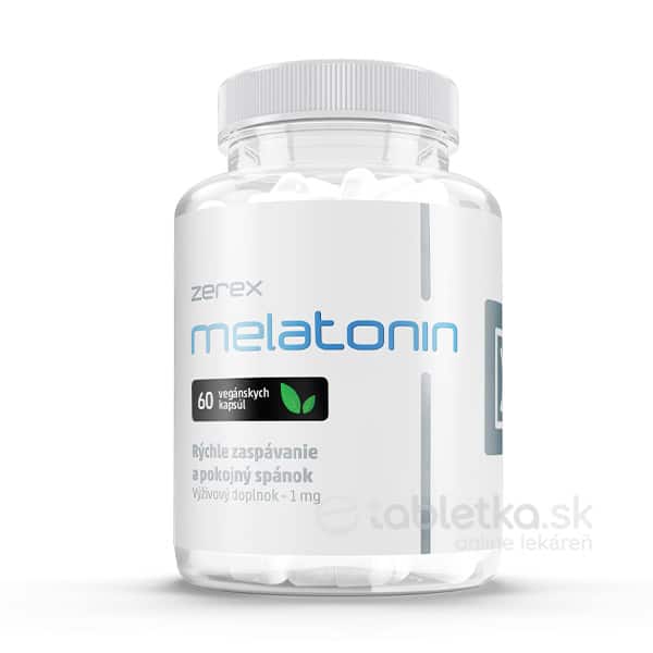 E-shop Zerex Melatonín 1 mg cps 60ks