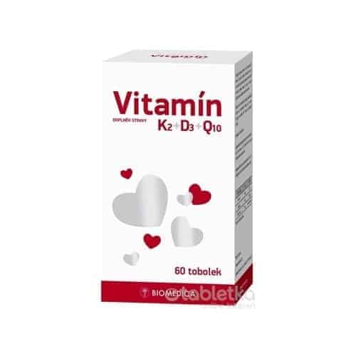 E-shop BIOMEDICA Vitamín K2+D3+Q10 60 toboliek