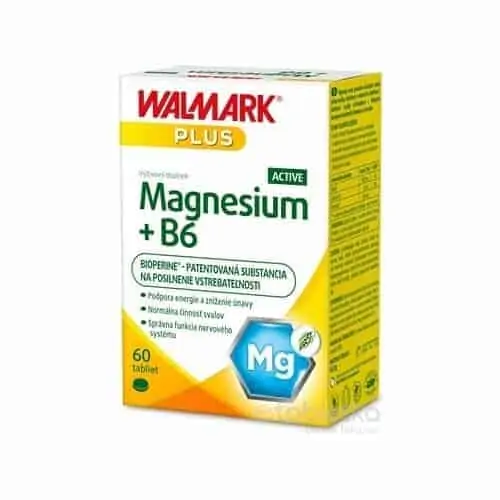 WALMARK Magnesium+B6 ACTIVE 60 tbl