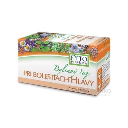 FYTO Bylinný čaj PRI BOLESTIACH HLAVY 20x1,5 g