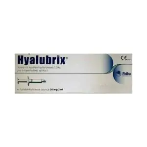 Hyalubrix viskoelastický intraartikulárny roztok 2 ml