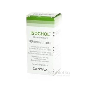 ISOCHOL 400 mg 30 tbl