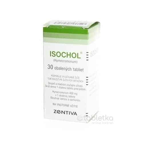 E-shop ISOCHOL 400 mg 30 tbl