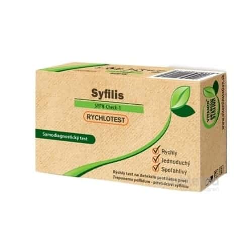 VITAMIN STATION Rýchlotest Syfilis samodiagnostický test z krvi 1 set