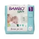 BAMBO 1 (2-4kg) detské plienky 22ks