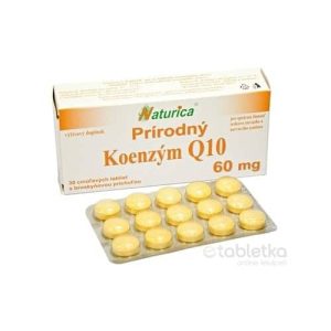 Naturica Prírodný KOENZÝM Q10 60 mg 1x30ks