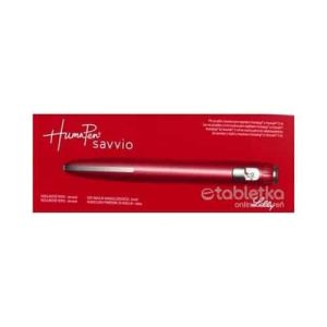 HumaPen Savvio, inzulínové pero červené, aplikátor inzulínu pre 3 ml náplne 1 ks