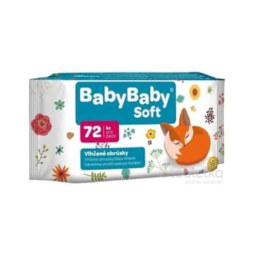 BabyBaby Soft Vlhčené obrúsky 1x72ks