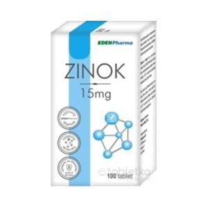 EDENPharma ZINOK 15 mg tbl 100ks