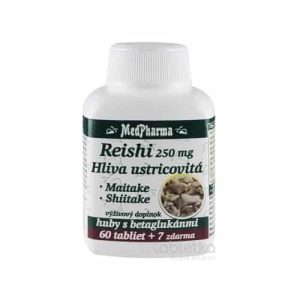 MedPharma REISHI 250 mg, Hliva ustricovitá 67 ks