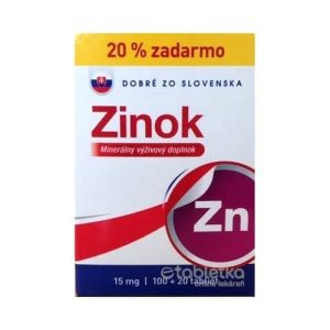 Dobré z SK Zinok 15 mg 100 + 20tbl