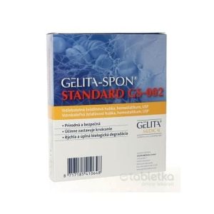 GELITA-SPON STANDARD 80x50x10 mm, 2 ks