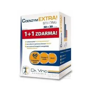 COENZYM EXTRA STRONG 60MG – DA VINCI cps 30+30 zadarmo (60 cps)